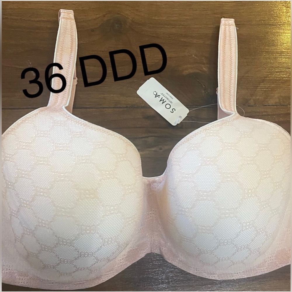 Soma 36DDD LACE BALCONETTE NEW WITH TAGS BRA